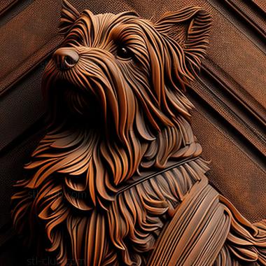 3D model st The Big Vendean Griffon dog (STL)